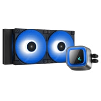 DeepCool LS520 240mm AIO Liquid CPU Cooler ARGB Black Copper DeepCool LS520 240mm AIO Liquid CPU Cooler ARGB Black Copper